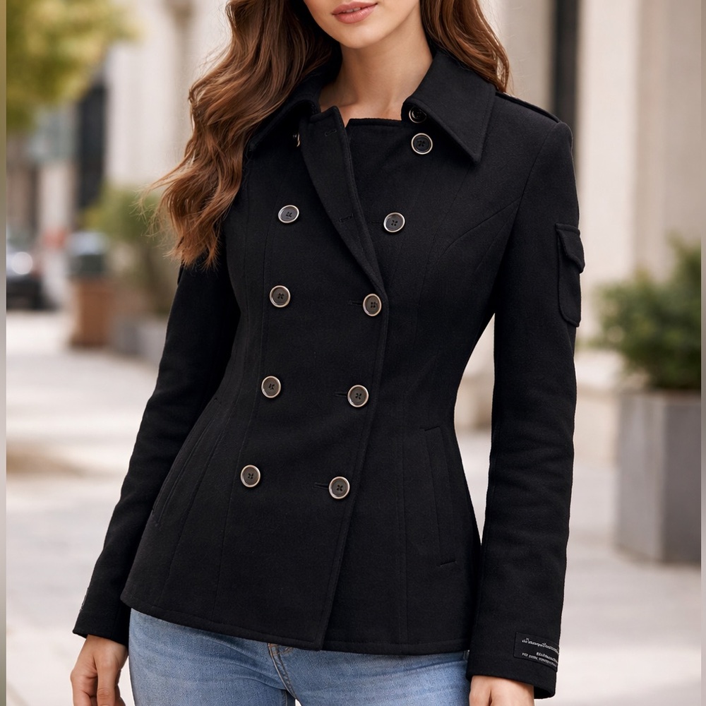 NWT Cole Haan Cavalry Cashmere Jacket
